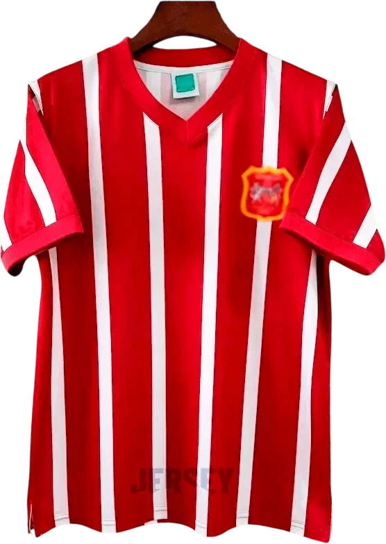 Manchester City Retro-Trikot 1957/58 Heim – Vorderseite