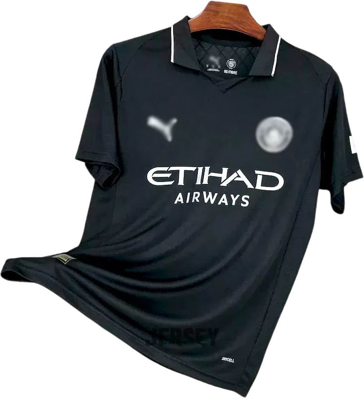 Manchester City Retro-Trikot 2024/25 Auswärts – Variante 2 – Vorderseite