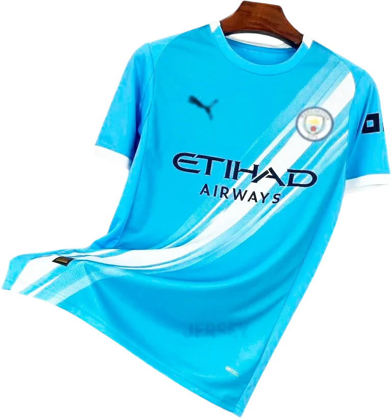 Manchester City Retro-Trikot 2025/26 Heim – Vorderseite