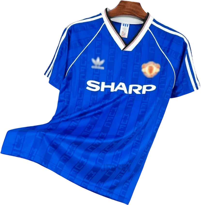 Manchester United Retro-Trikot 1988/89 Auswärts – Vorderseite