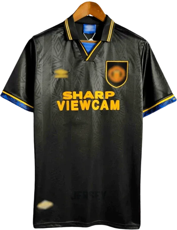 Manchester United Retro-Trikot 1993/94 Auswärts – Vorderseite
