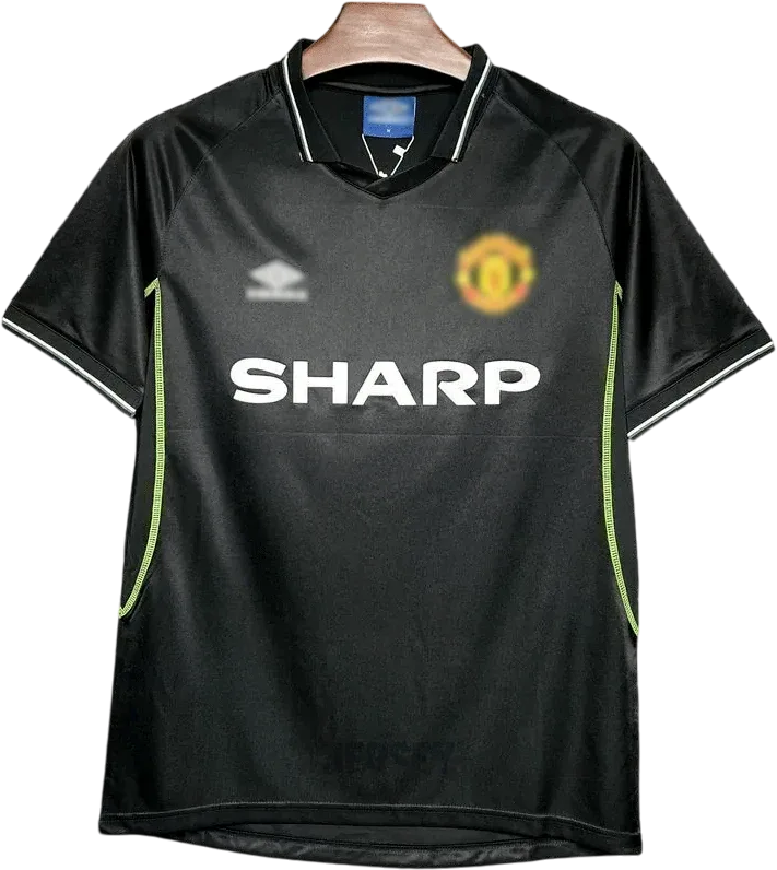 Manchester United Retro-Trikot 1998/99 Ausweich – Vorderseite