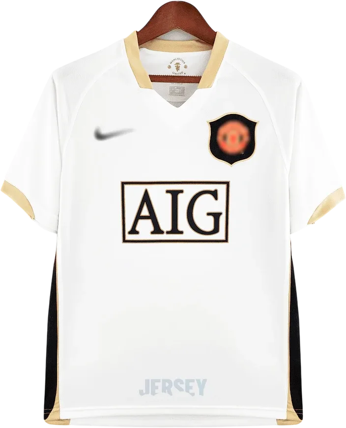 Manchester United Retro-Trikot 2006/07 Auswärts – Vorderseite