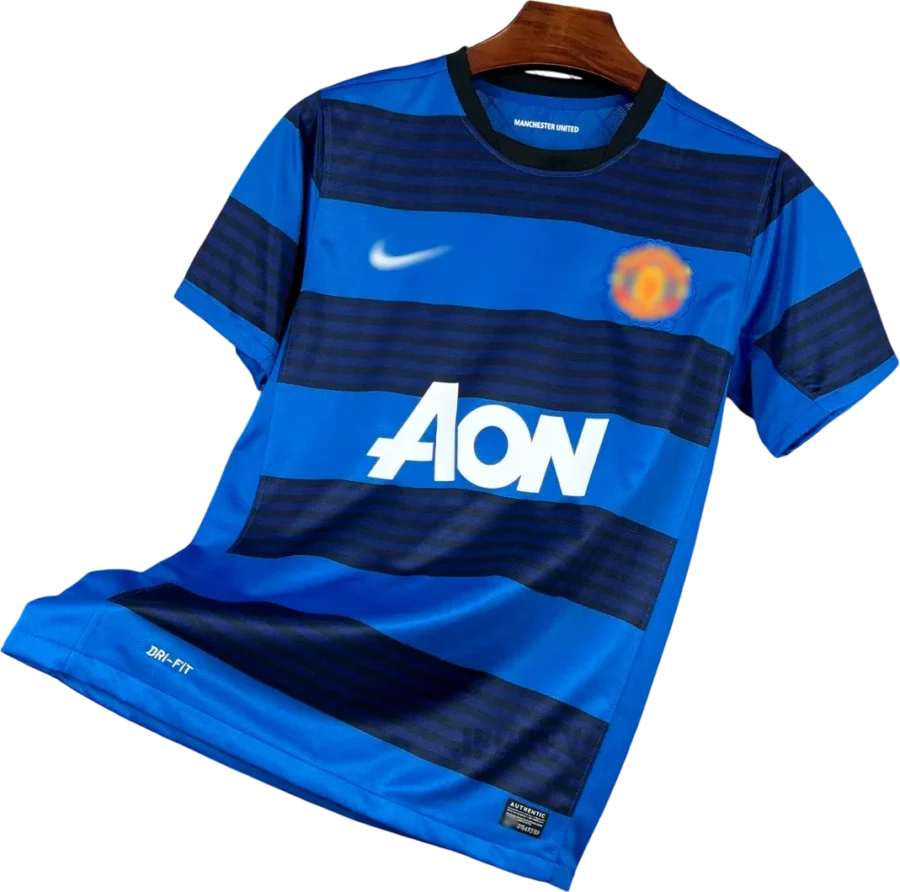 Manchester United Retro-Trikot 2011/12 Auswärts – Vorderseite