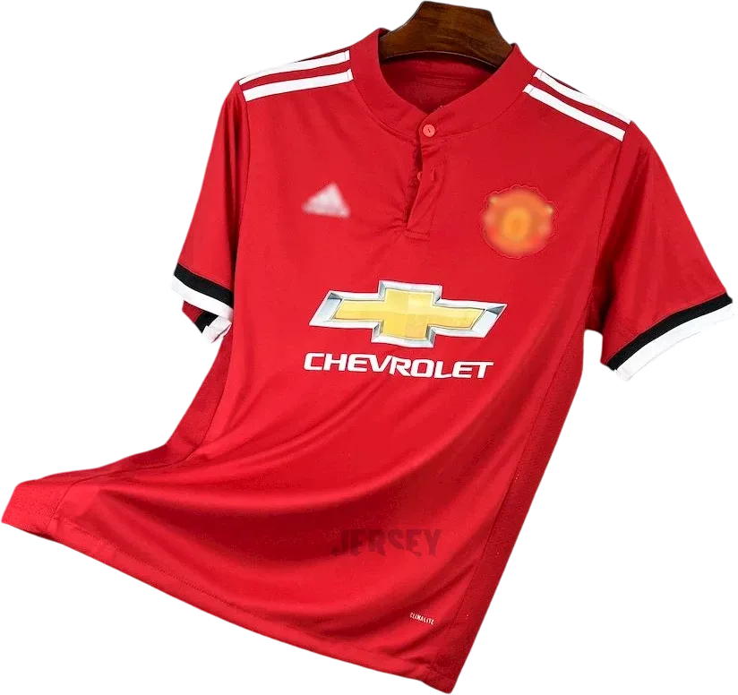 Manchester United Retro-Trikot 2017/18 Heim – Vorderseite