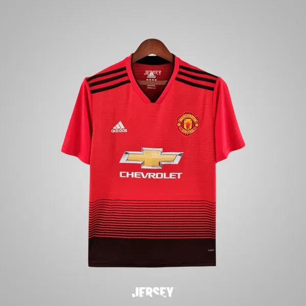 Manchester United Retro-Trikot 2018/19 Heim – Vorderseite