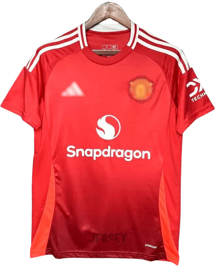 Manchester United Retro-Trikot 2024/25 Heim – Vorderseite