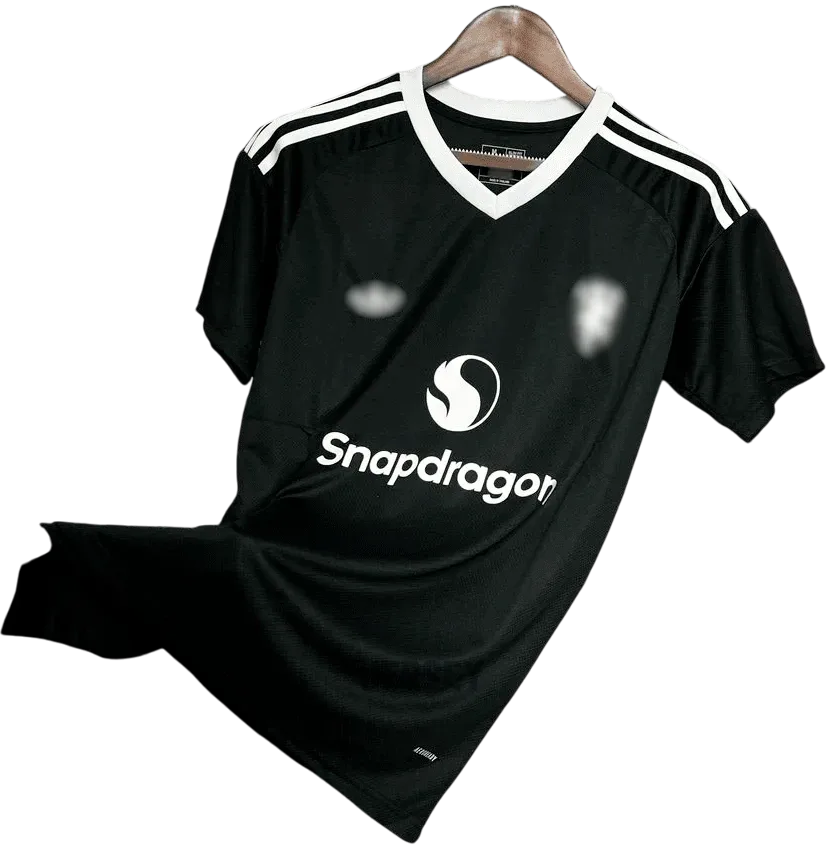 Manchester United Retro-Trikot 2024/25 Viertes Trikot – Vorderseite