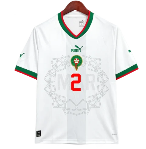 Marokko Retro-Trikot 2022 Auswärts