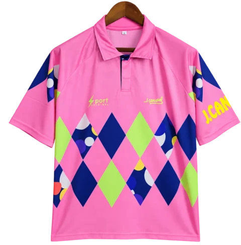 Mexiko Retro-Trikot 1992 Torwart Heim Campos 1 rosa