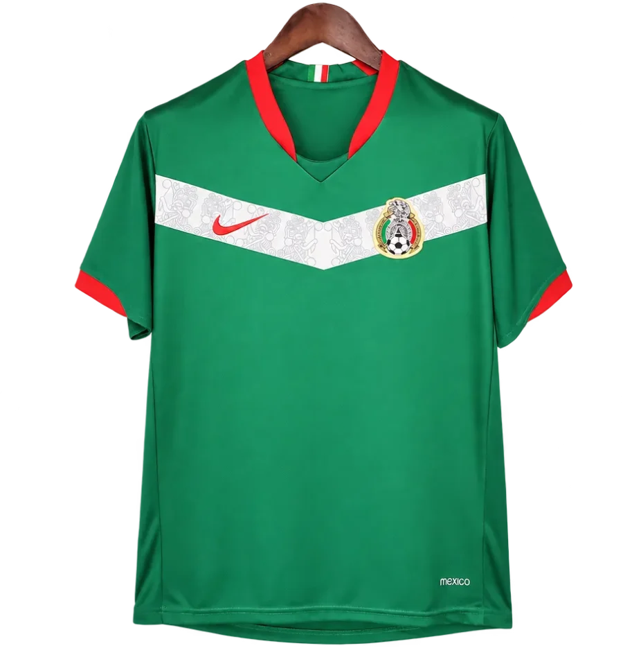 Mexiko Retro-Trikot 2006 Heim – Vorderseite