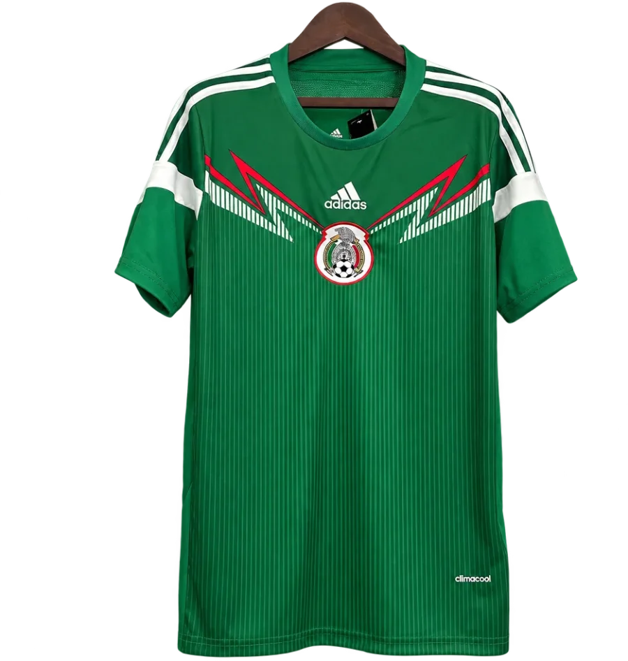 Mexiko Retro-Trikot 2014 Heim – Vorderseite
