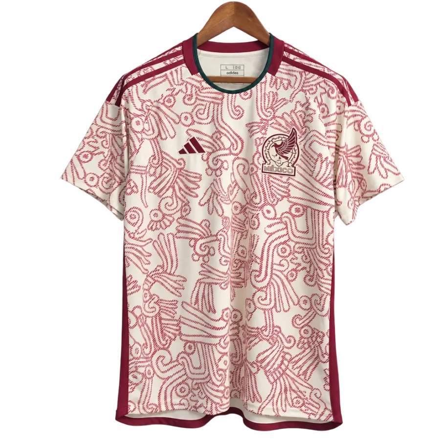 Mexiko Retro-Trikot 2022 Auswärts – Vorderseite