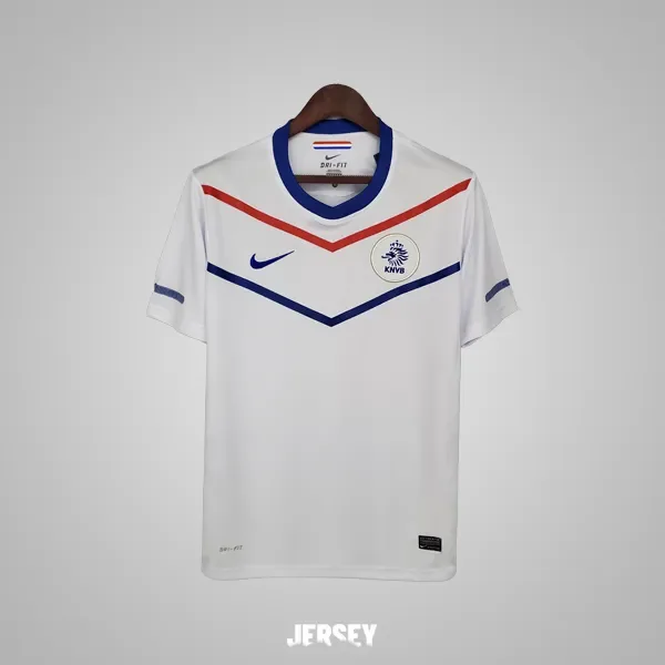 Niederlande Retro-Trikot 2010 Auswärts – Vorderseite