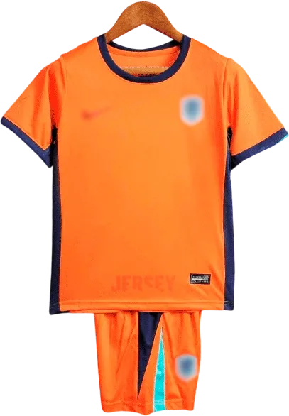 Niederlande Retro-Trikot 2024 Heim für Kinder