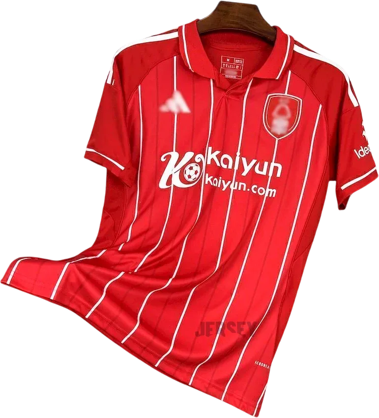 Nottingham Forest Retro-Trikot 2025/26 Heim – Vorderseite