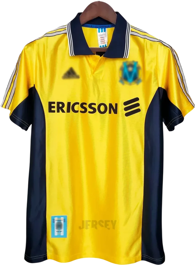 Olympique Marseille Retro-Trikot 1998/99 Ausweich – Vorderseite