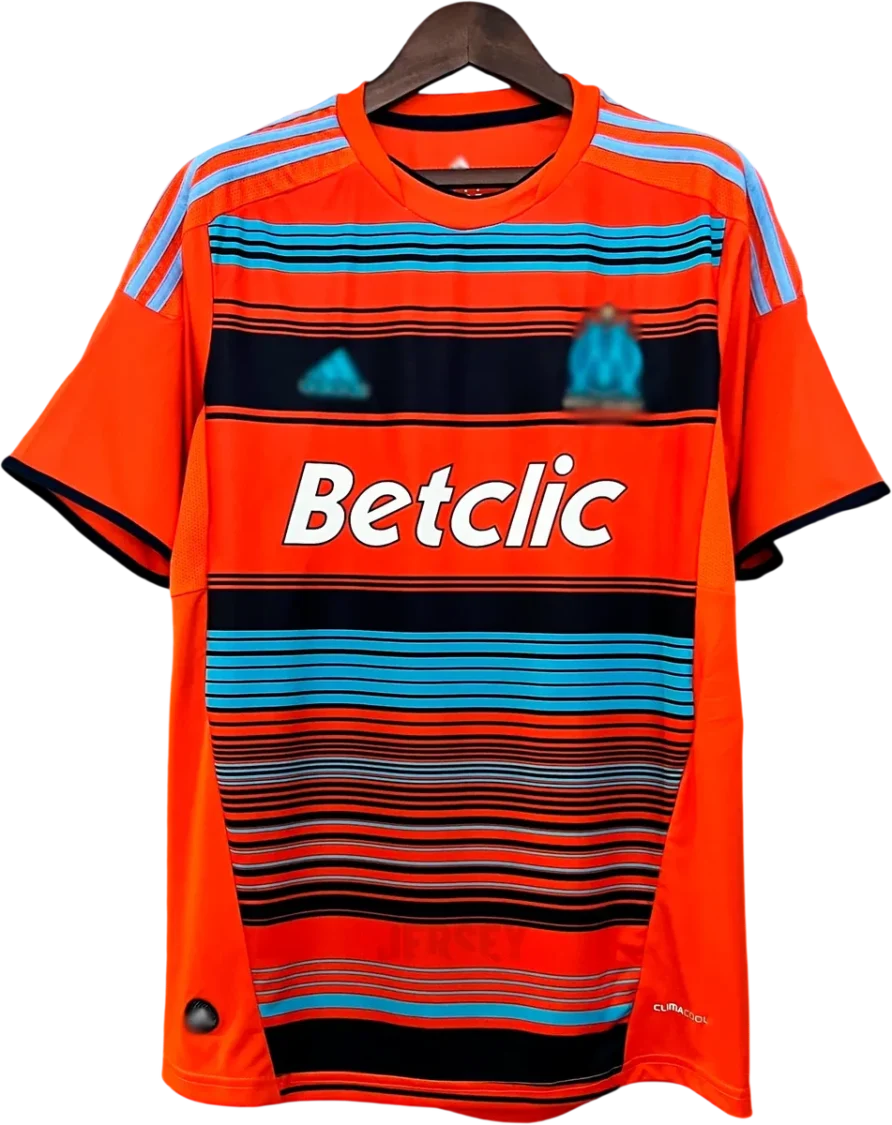Olympique Marseille Retro-Trikot 2012/13 Ausweich – Vorderseite