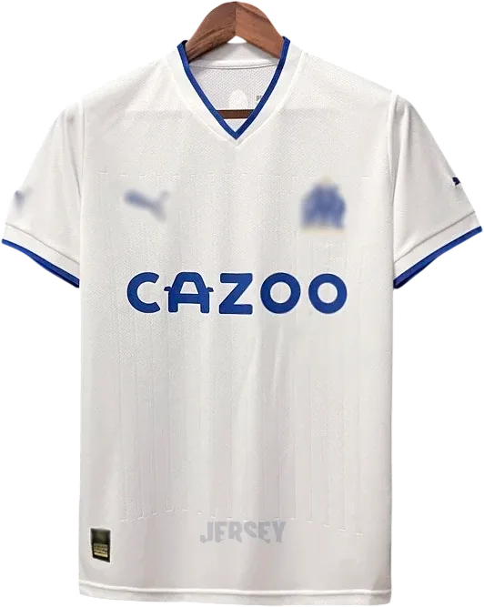 Olympique Marseille Retro-Trikot 2022/23 Heim – Vorderseite