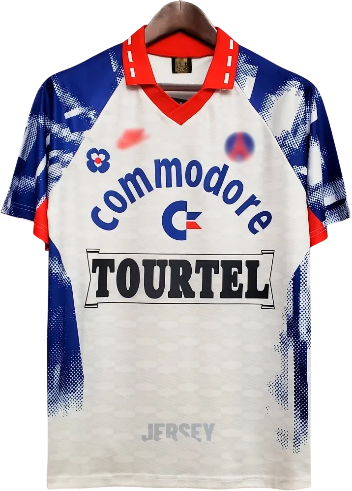 Paris Saint-Germain Retro-Trikot 1993/94 Auswärts – Vorderseite