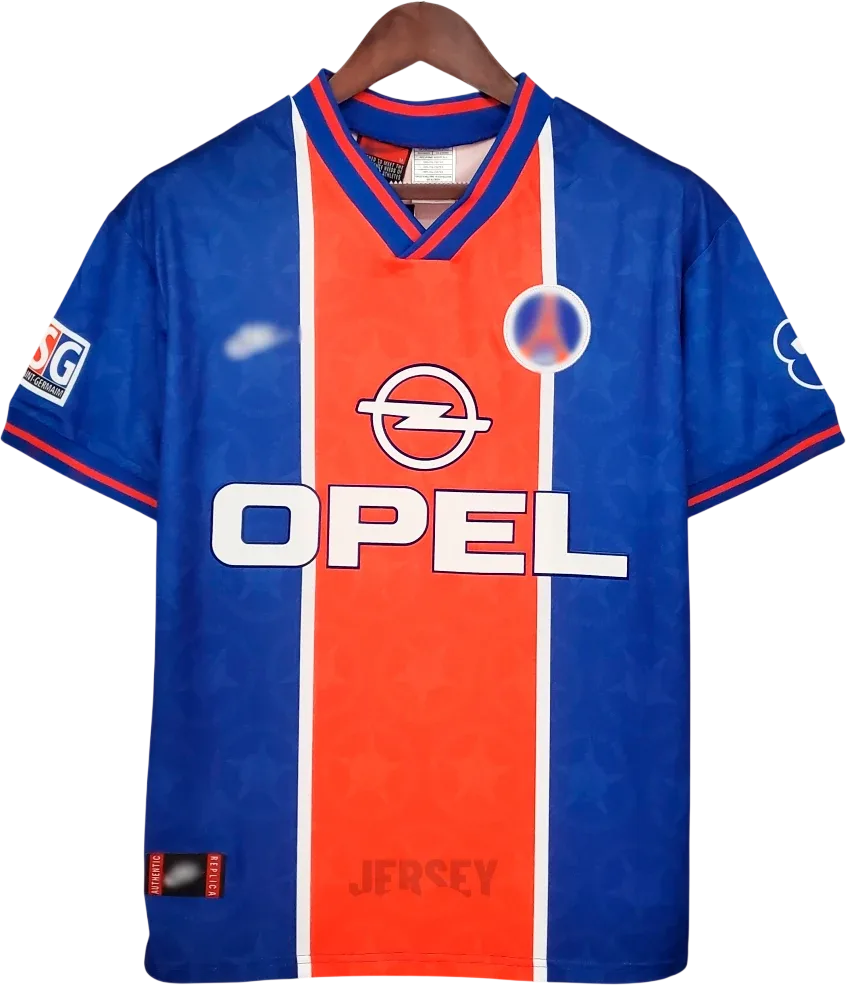 Paris Saint-Germain Retro-Trikot 1995/96 Heim – Vorderseite