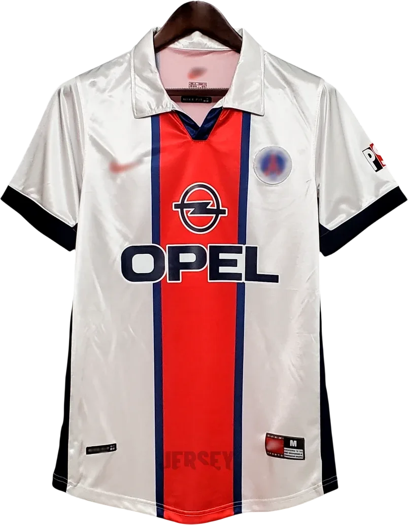 Paris Saint-Germain Retro-Trikot 1998/99 Auswärts – Vorderseite