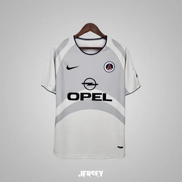 Paris Saint-Germain Retro-Trikot 2001/02 Auswärts – Vorderseite
