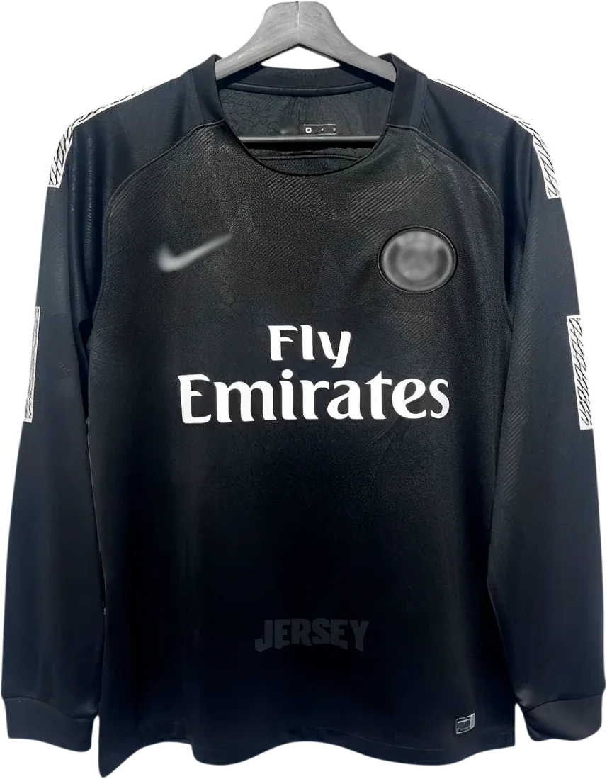 Paris Saint-Germain Retro-Trikot 2017/18 Ausweich – Vorderseite