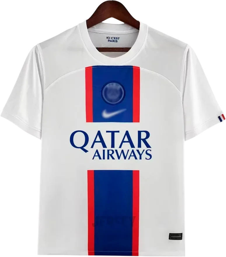 Paris Saint-Germain Retro-Trikot 2022/23 Auswärts – Vorderseite