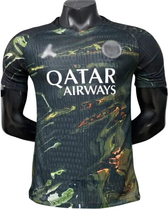 Paris Saint-Germain Retro-Trikot 2025/26 Sonderedition fünftes Trikot – Vorderseite