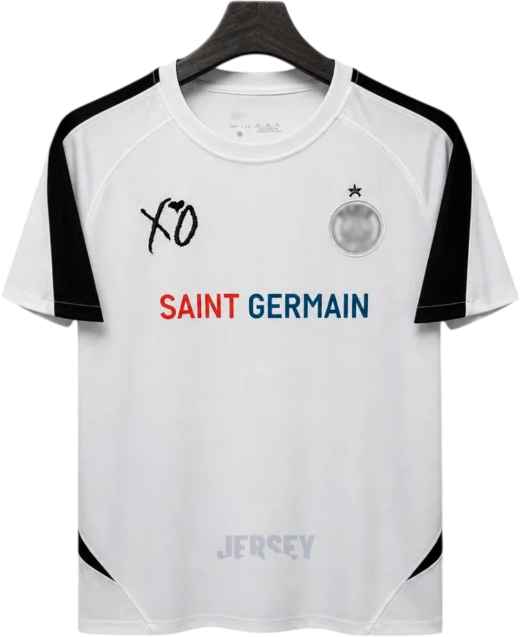Paris Saint-Germain Retro-Trikot 2025 Sonderedition The Weeknd – Vorderseite