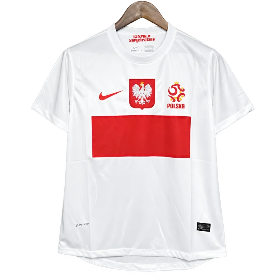 Polen Retro-Trikot 2012 Heim – Vorderseite