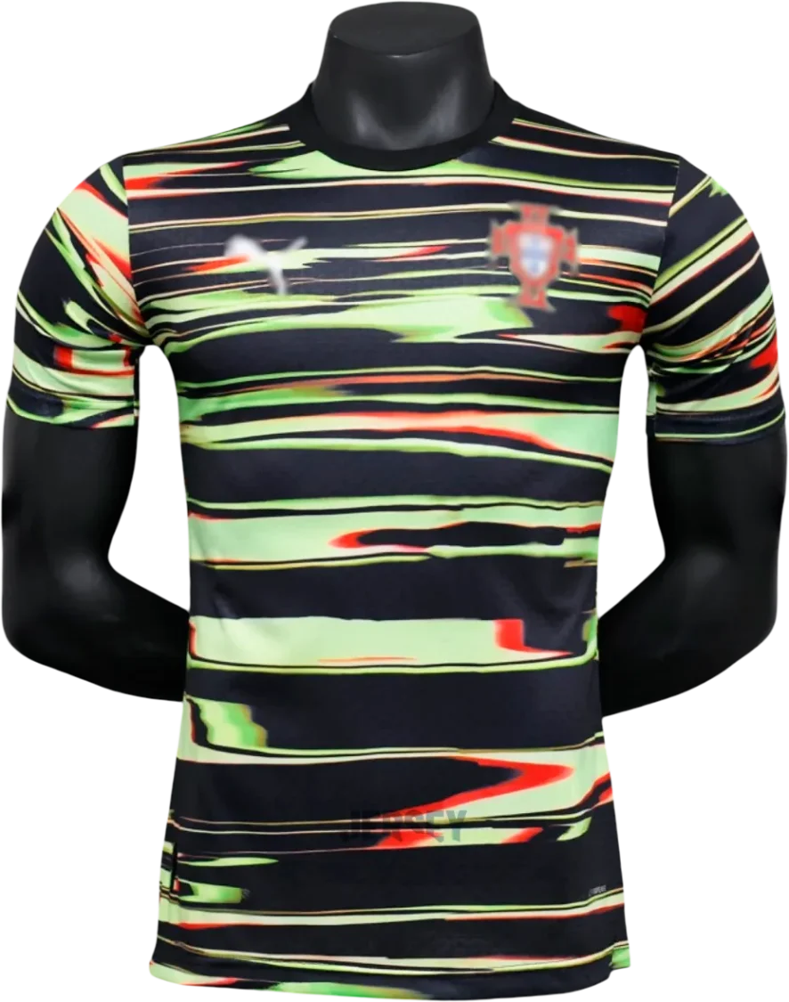 Portugal Retro-Trikot 2025 Training – Vorderseite