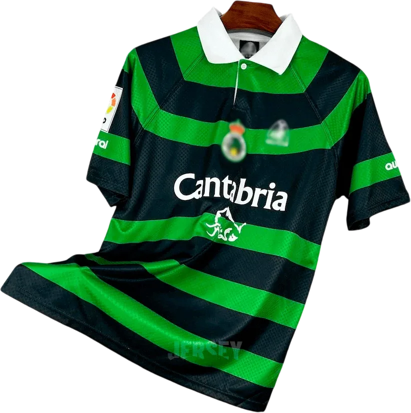 Racing Santander Retro-Trikot 1999/00 Auswärts – Vorderseite