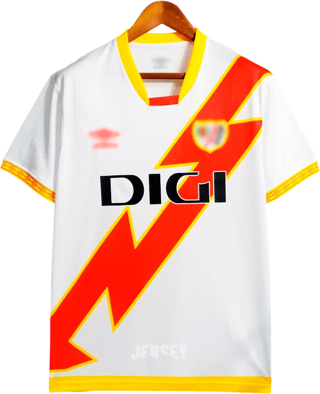 Rayo Vallecano Retro-Trikot 2023/24 Heim – Vorderseite