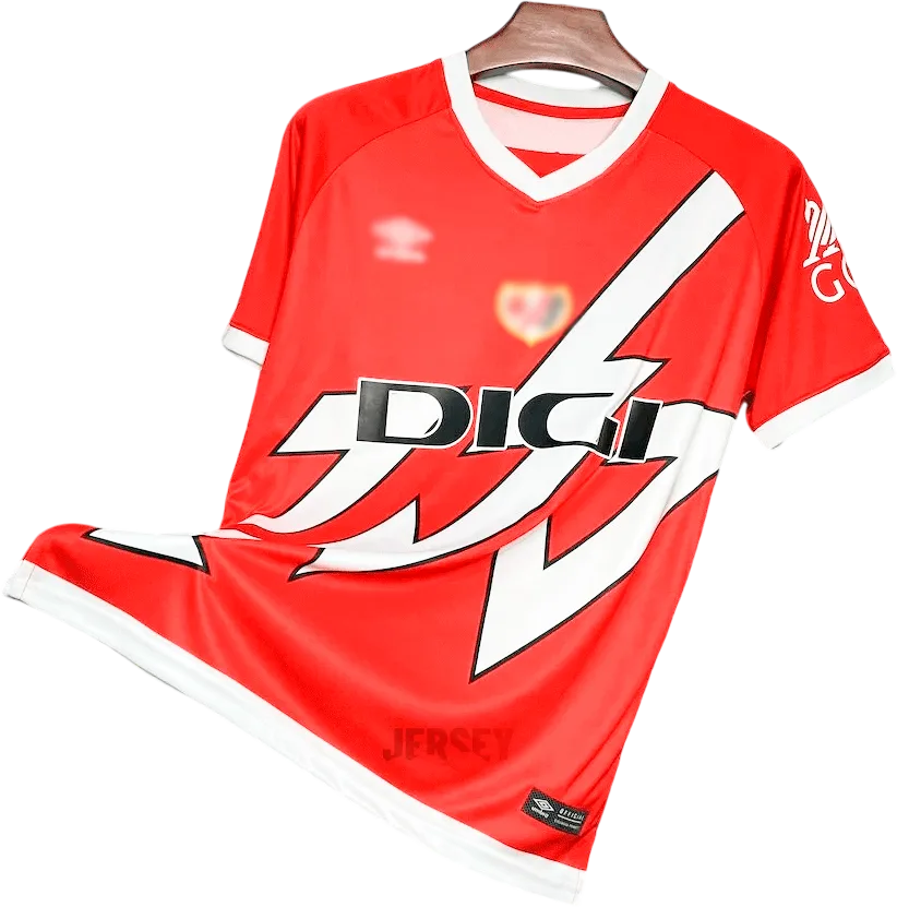 Rayo Vallecano Retro-Trikot 2024/25 Auswärts – Vorderseite