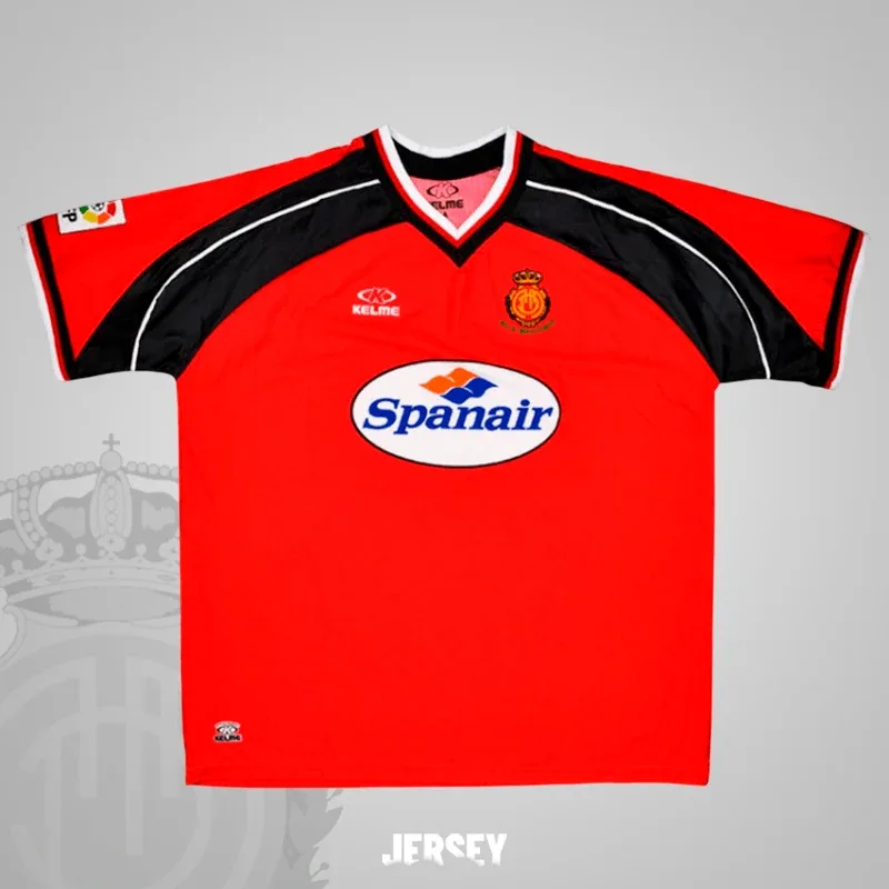 RCD Mallorca Retro-Trikot 1999/00 Heim Rcd – Vorderseite
