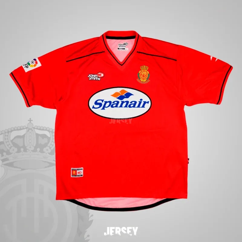 RCD Mallorca Retro-Trikot 2000/01 Heim Rcd – Vorderseite