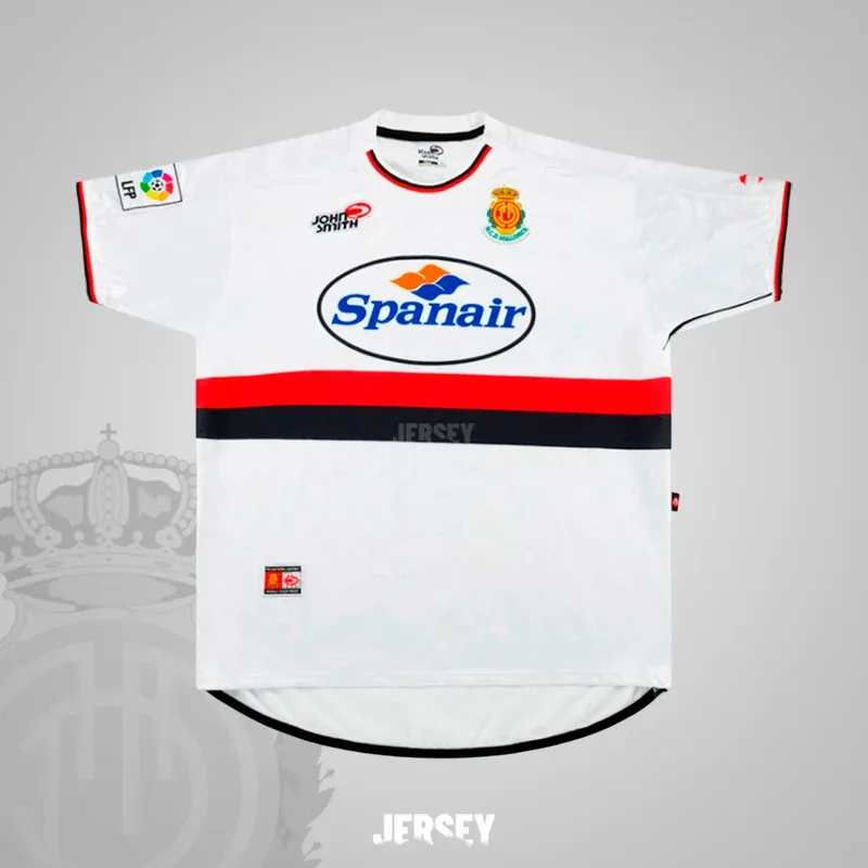 RCD Mallorca Retro-Trikot 2001/02 Auswärts Rcd – Vorderseite