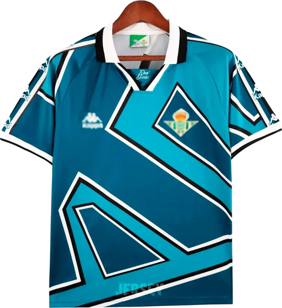 Real Betis Retro-Trikot 1995/96 Auswärts – Vorderseite