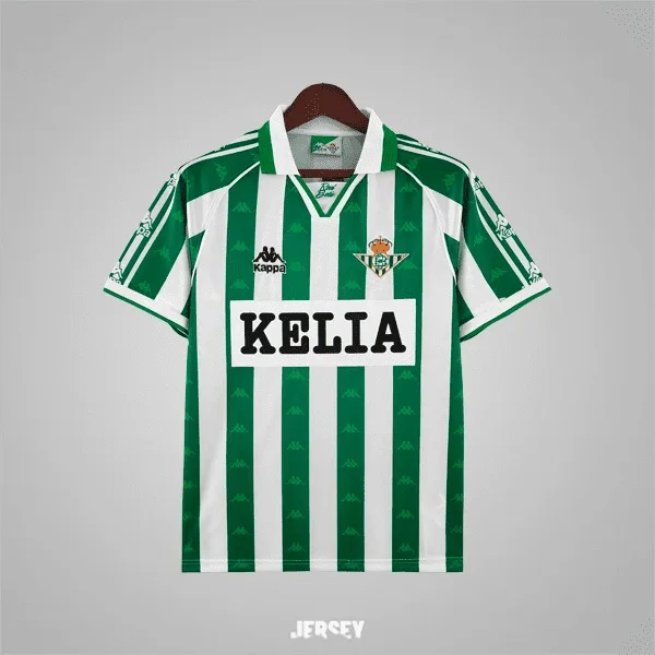 Real Betis Retro-Trikot 1996/97 Heim – Vorderseite