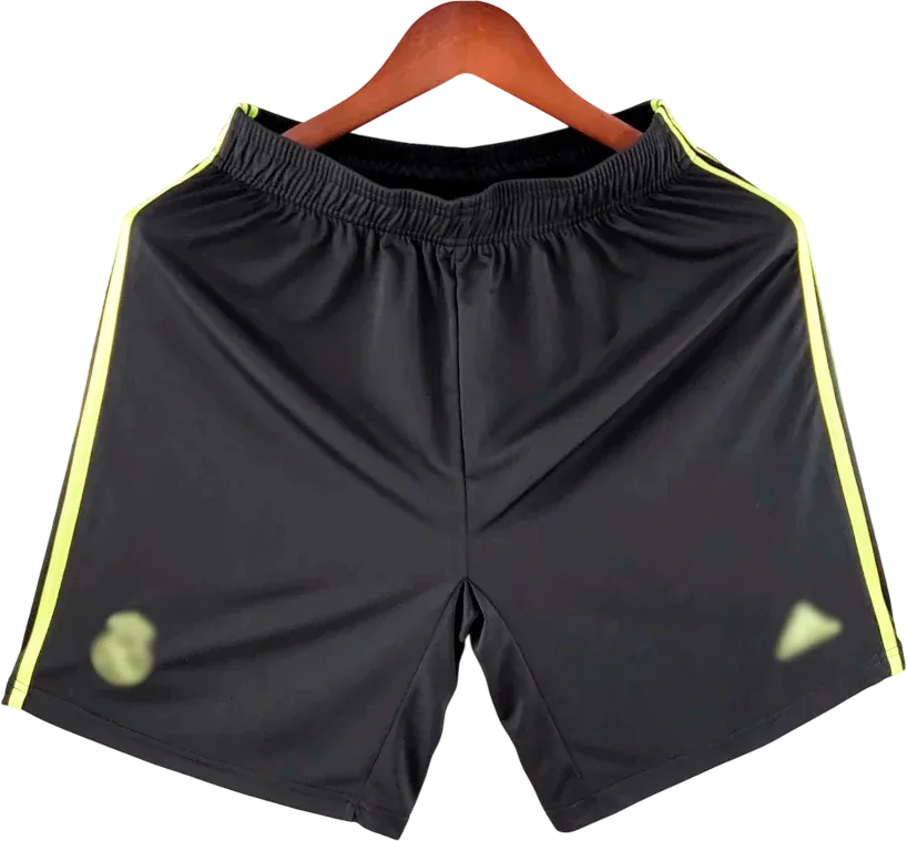 Real Madrid Retro-Shorts 2022/23 Ausweich – Vorderseite