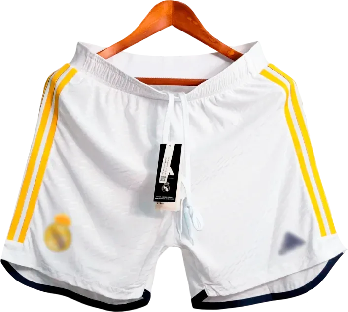 Real Madrid Retro-Shorts 2023/24 Heim – Vorderseite