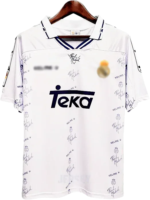 Real Madrid Retro-Trikot 1994/95 Heim – Vorderseite