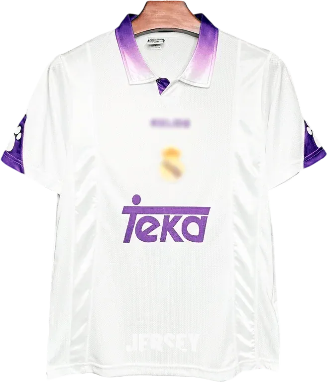 Real Madrid Retro-Trikot 1997/98 Heim – Vorderseite