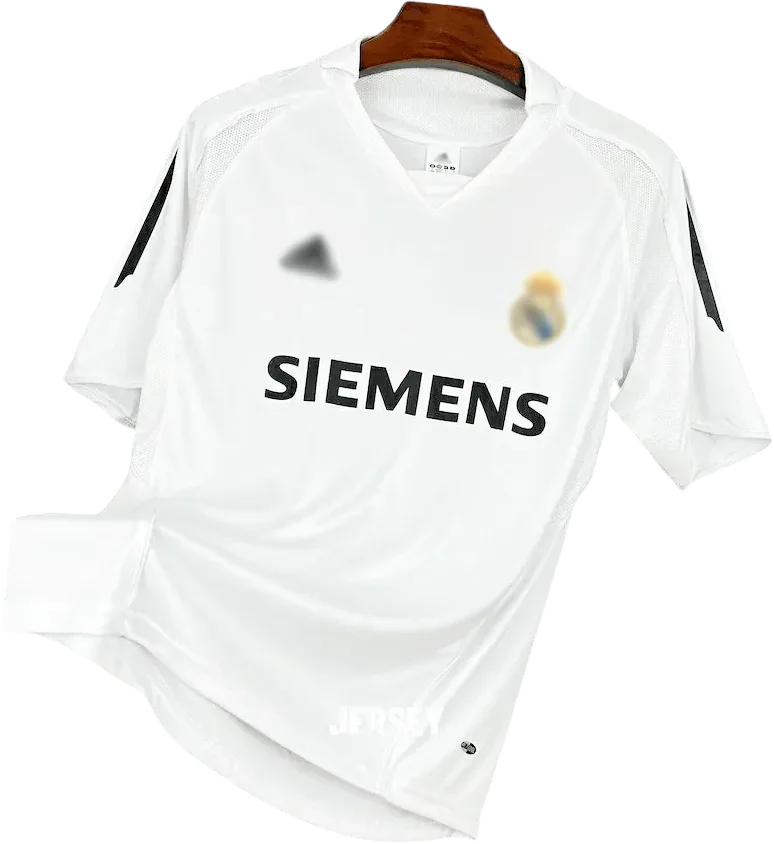 Real Madrid Retro-Trikot 2005/06 Heim – Vorderseite