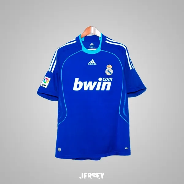 Real Madrid Retro-Trikot 2008/09 Auswärts – Vorderseite