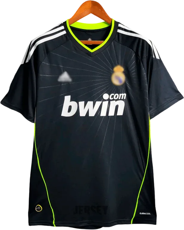 Real Madrid Retro-Trikot 2010/11 Auswärts – Vorderseite