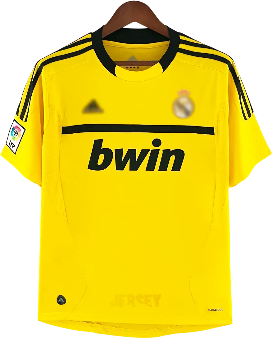 Real Madrid Retro-Trikot 2011/12 Torwart Heim – Vorderseite