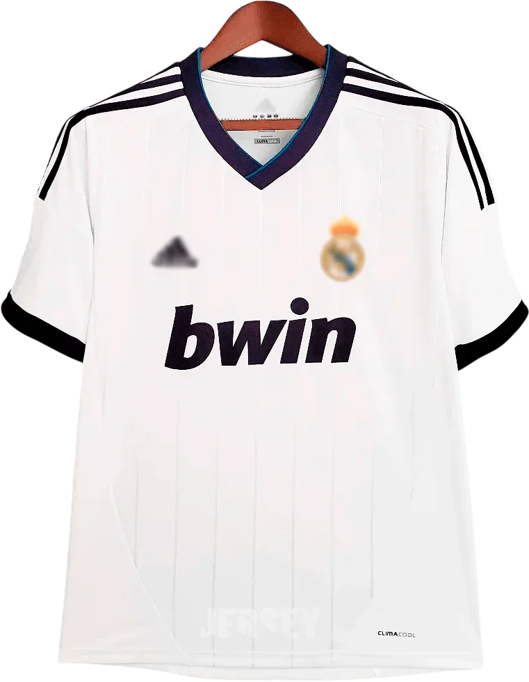 Real Madrid Retro-Trikot 2012/13 Heim – Vorderseite